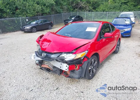 2015 Honda Civic Ex из США, поврежденный, VIN 2HGFG3B84FH532772